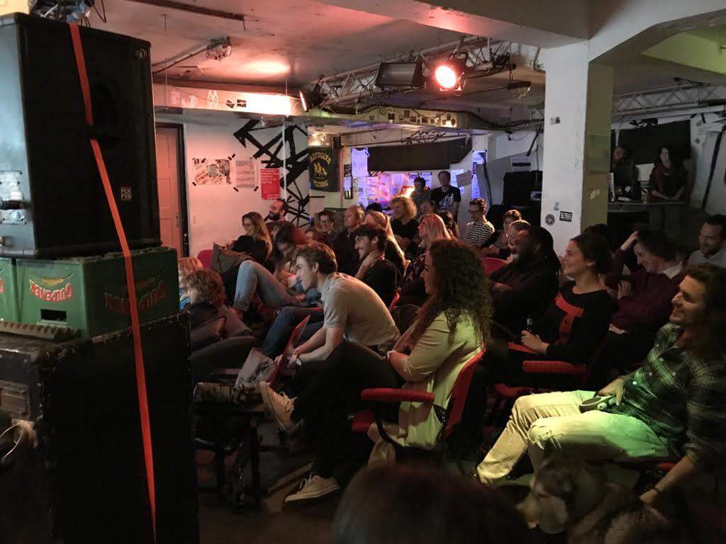 Audience at the S.H.I.T. Show.